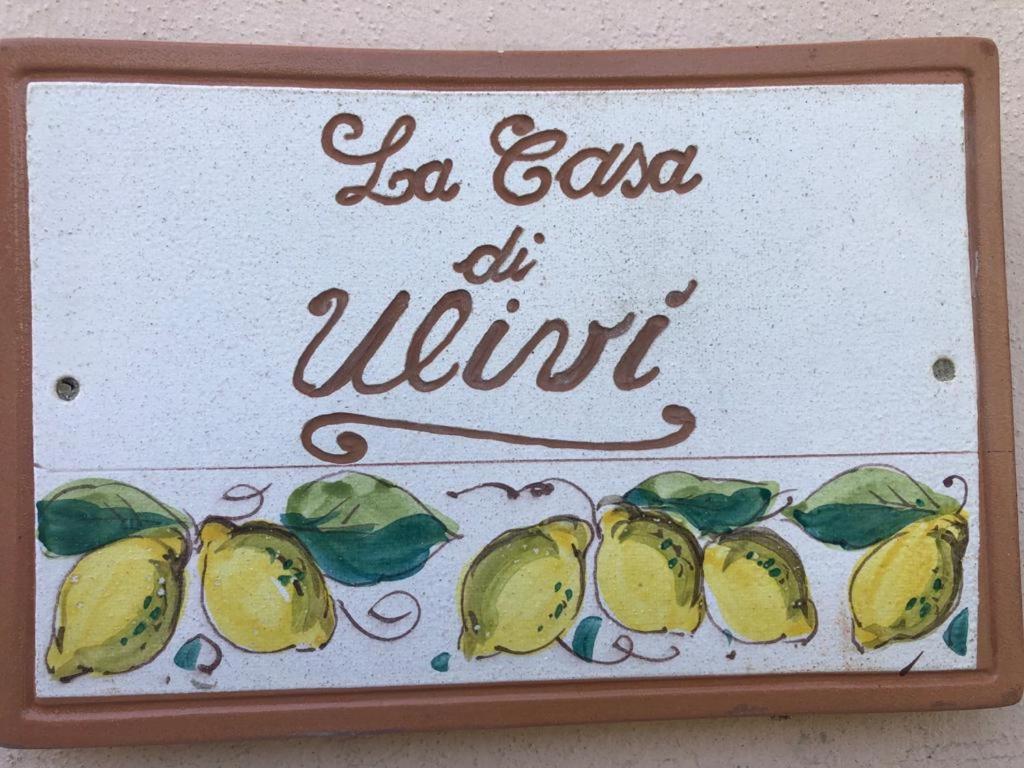 Vila La Casa Di Ulivi Piano di Follo Exteriér fotografie